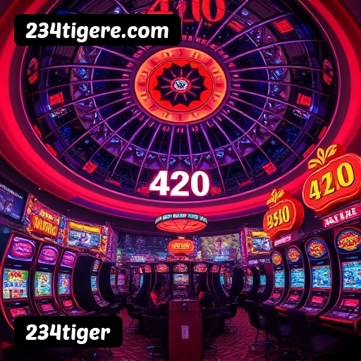 Números do app 234tiger em material de marketing — ilustração, não auditoria