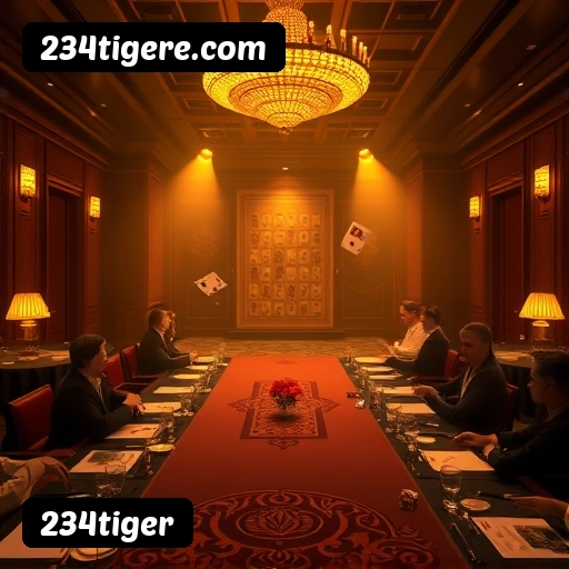 Acesso seguro à conta 234tiger — ilustração editorial